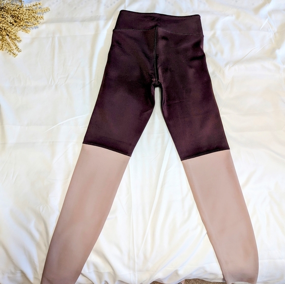 🆕 Aurum 2-Tone Athletic Leggings - Picture 2 of 6